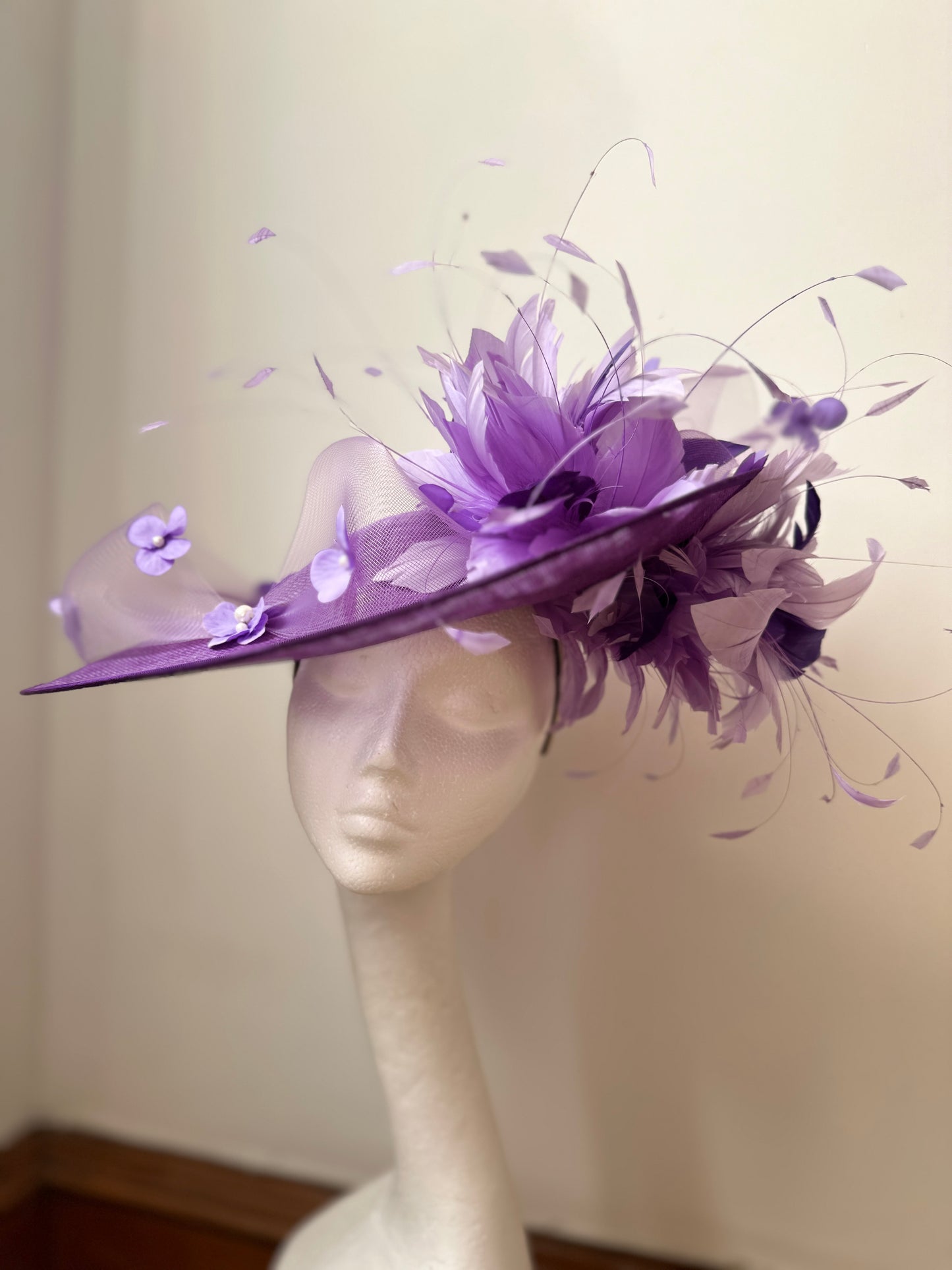 Purple & Lilac hat