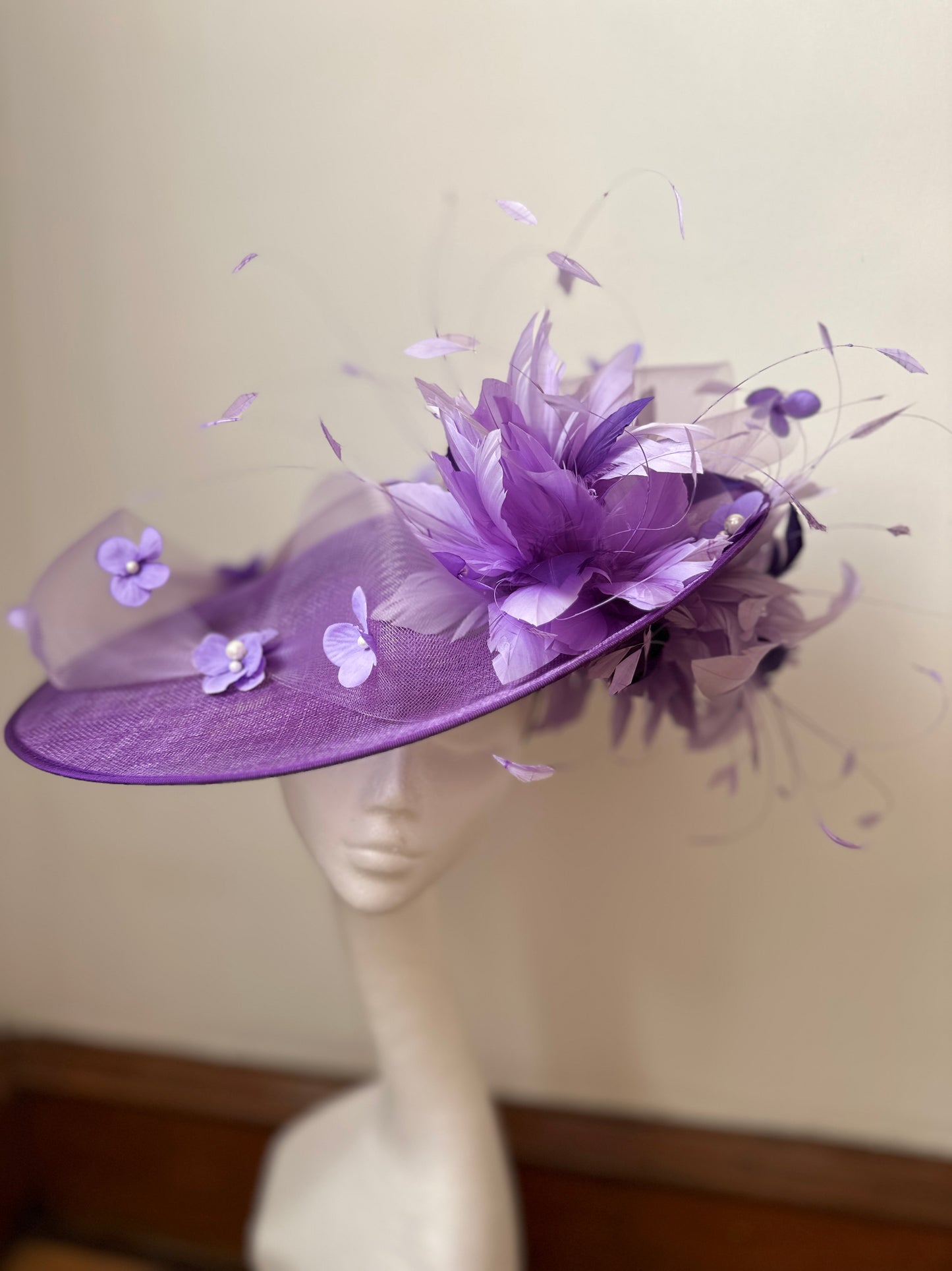 Purple & Lilac hat