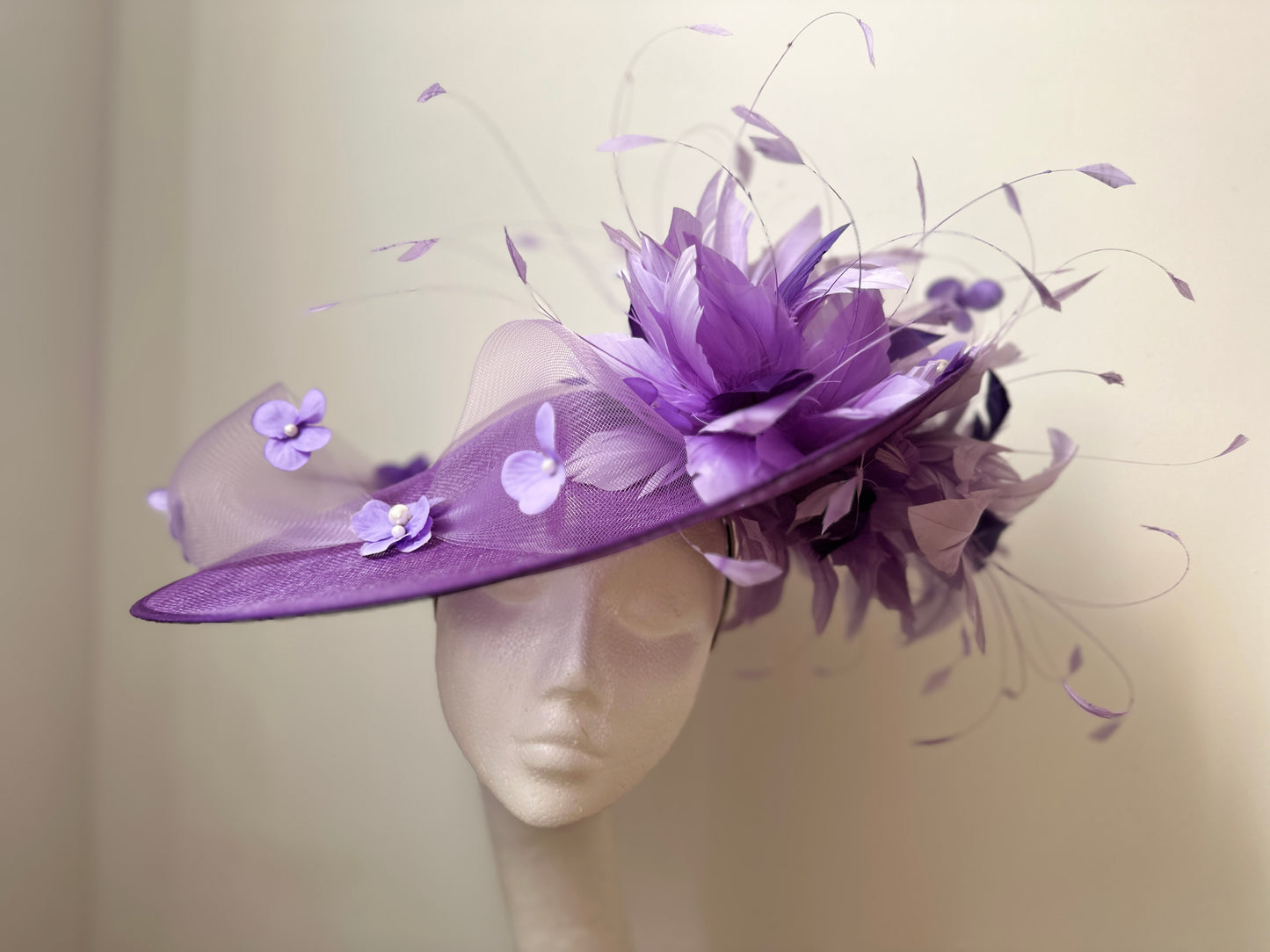 Purple & Lilac hat