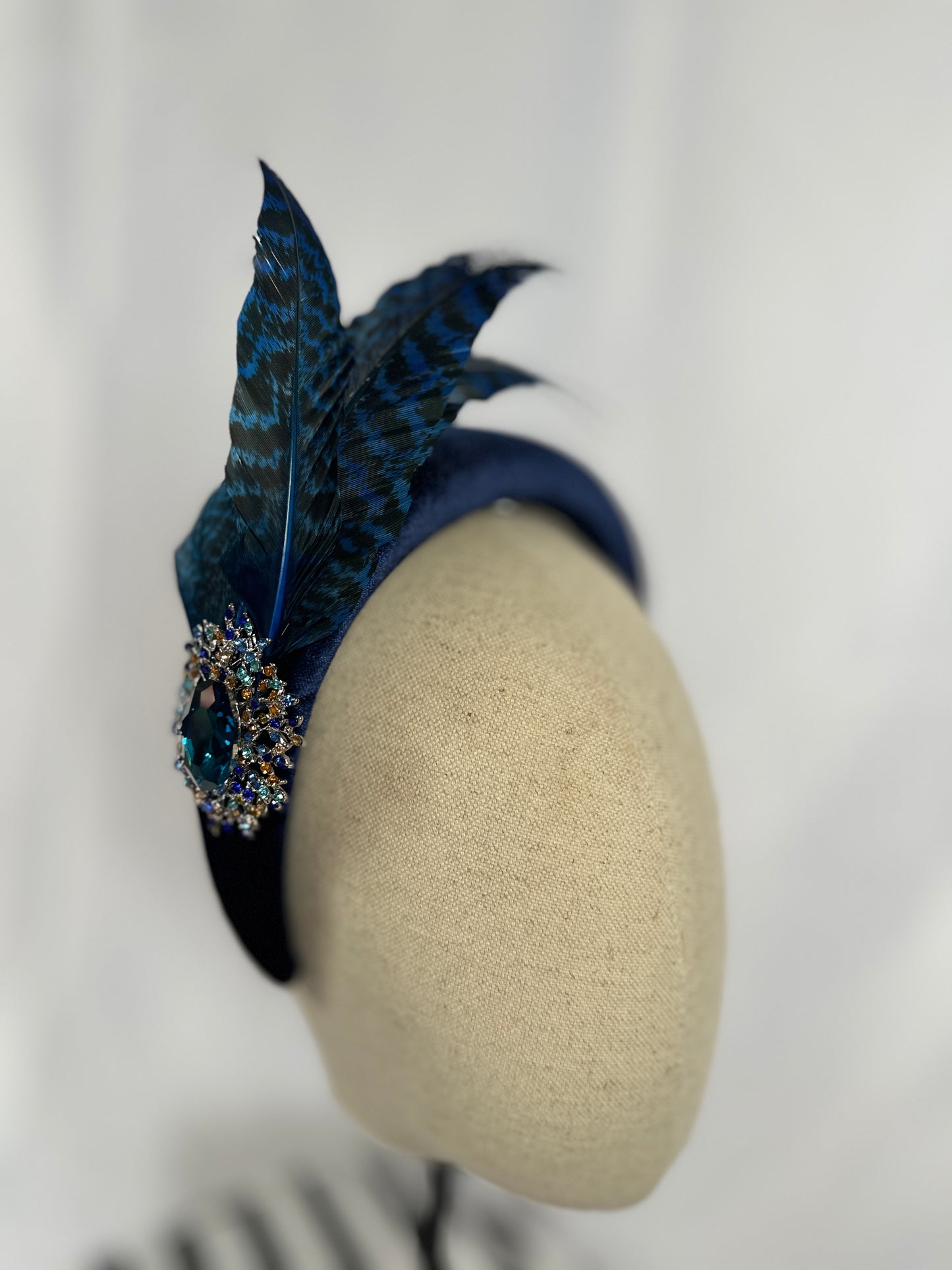 Navy blue headband